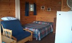 Thunder Bay Cabin Rental Interior Sleeping Area